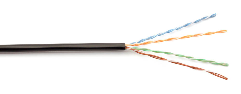 超五类室外非屏蔽双绞网线
