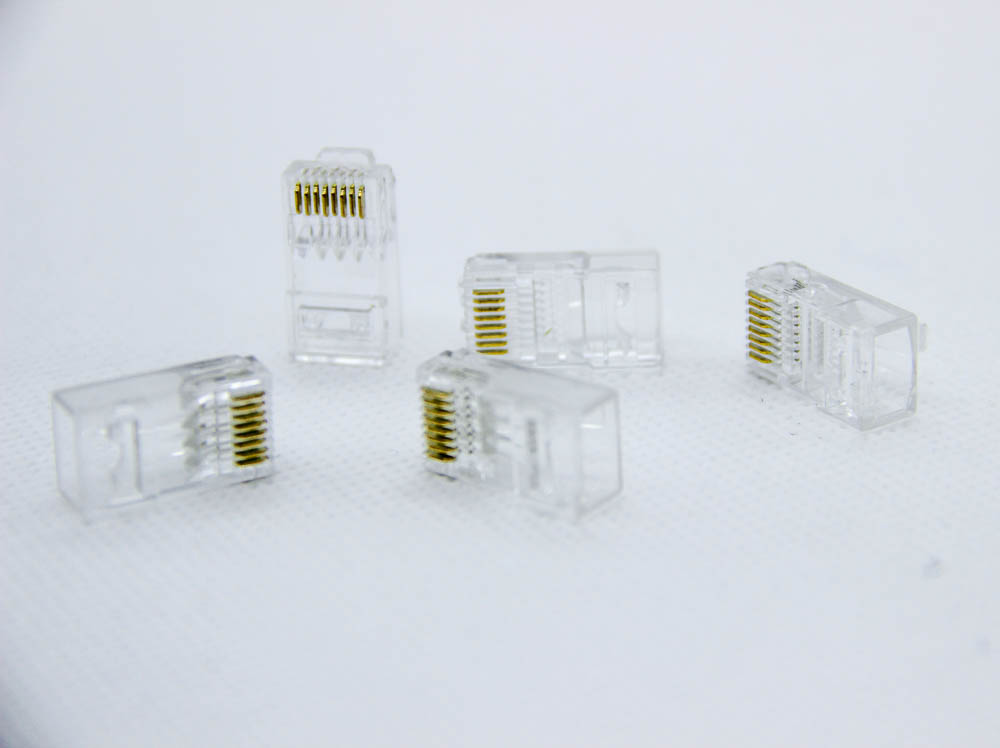 超五类非屏蔽水晶头