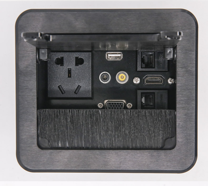 桌面型多媒体插座