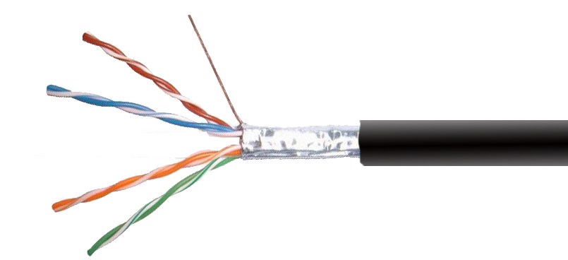 6类单屏蔽室外阻水线缆