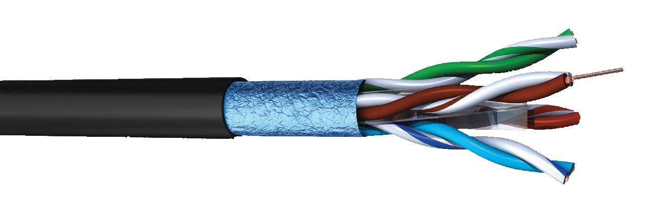 5E类室外单屏蔽双绞线